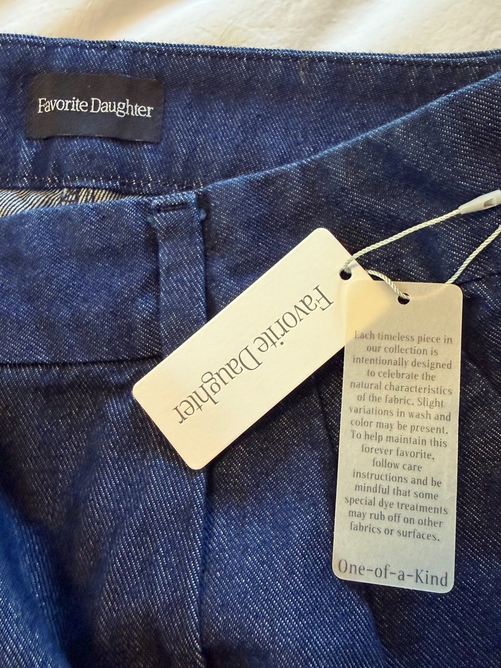 Favorite Daughter Favorite Pant, Dark Denim - Picture 4 of 5